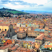 Bologna vista dalla torre degli Asinelli