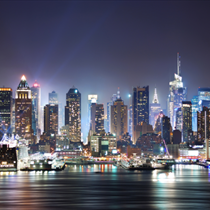 Skyline di New York Times Square