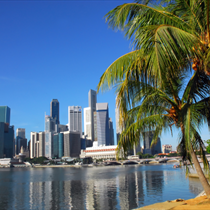 Skyline di Singapore