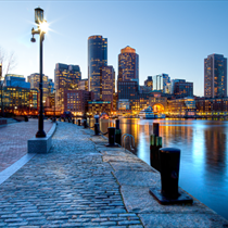 Vista di Boston