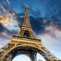 Vista della Tour Eiffel