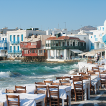 Paesaggio di Mykonos