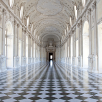 Prospettiva interna della Venaria Reale