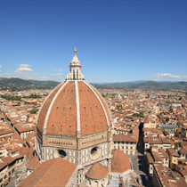 Vista del duomo di Firenze