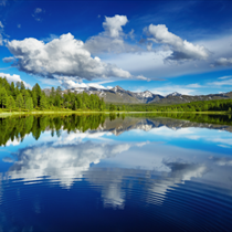 Lago di montagna