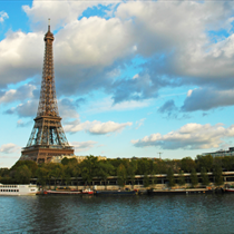 Vista dalla Senna della Tour Eiffel