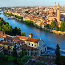 Verona vista dall'alto