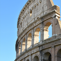 Dettaglio del colosseo