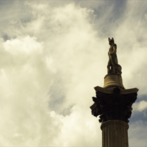 La colonna di Nelson a Trafalgar Square