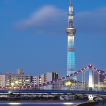 Torre a tokyo illuminata