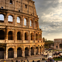 Il colosseo di Roma