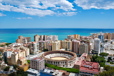 Malaga e l'arena