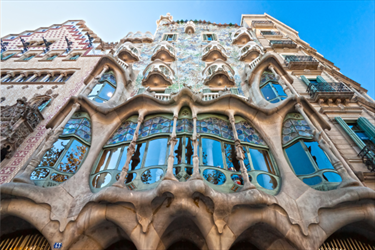 Casa Batllo dal basso