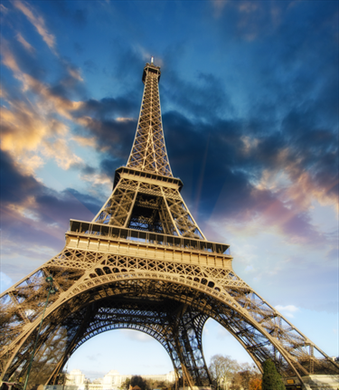 Vista della Tour Eiffel