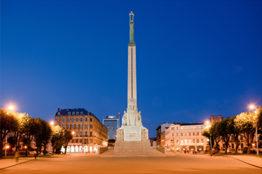 Monumento alla Libertà a Riga