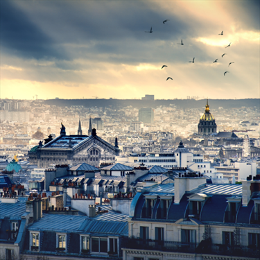Vista di Parigi da Montmatre