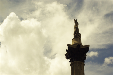 La colonna di Nelson a Trafalgar Square