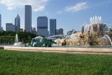 Buckingham Fountain a Chicago