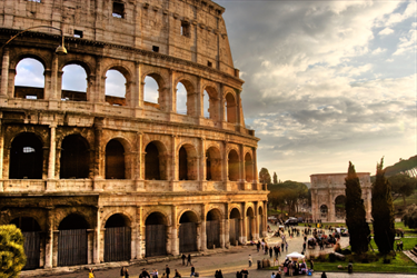 Il colosseo di Roma