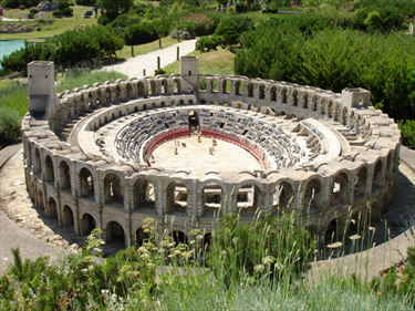 Riproduzione dell'arènes d'Arles