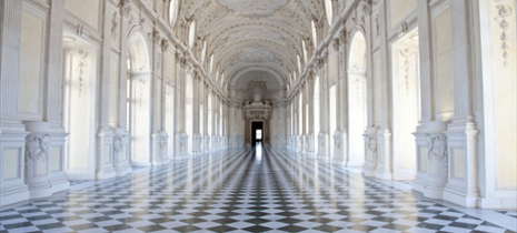 Prospettiva interna della Venaria Reale