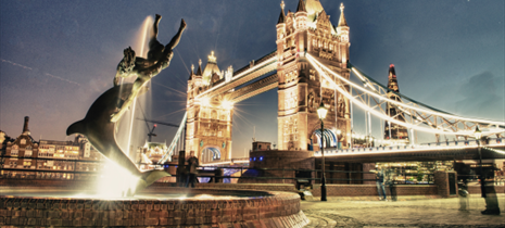 Londra, scorcio Tower bridge